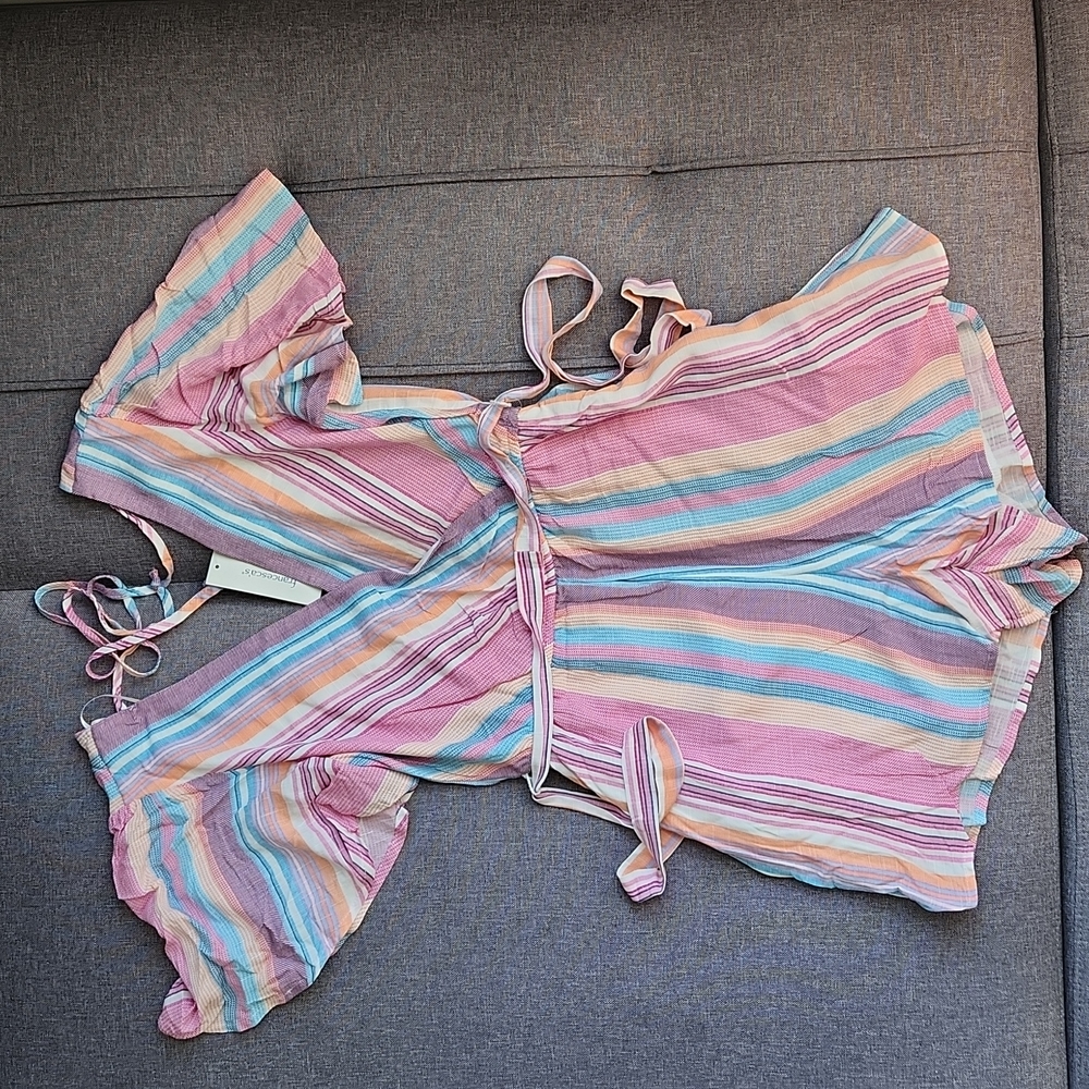 Francesca's Rompers multi color
